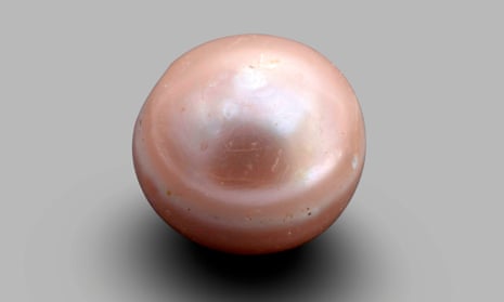 The pearl was recovered from an archeological site on Marawah Island.