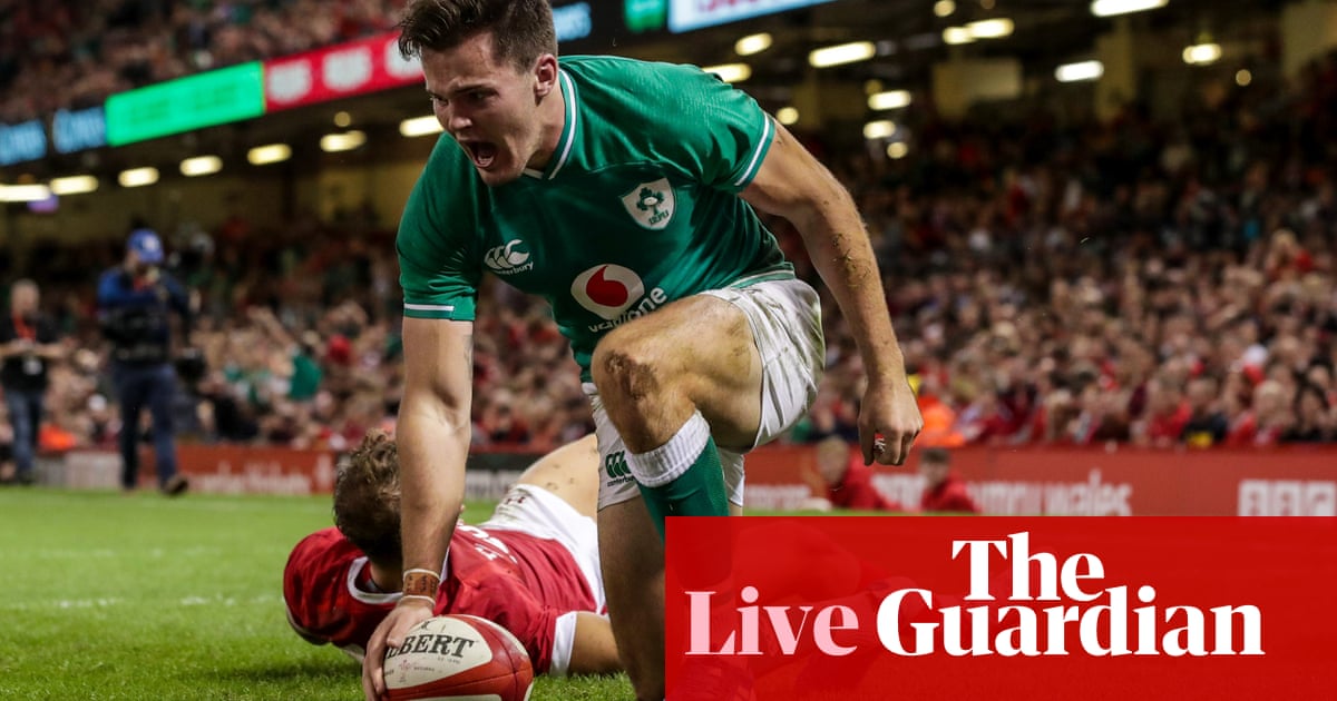 Wales 17-22 Ireland: Rugby World Cup warm-up – live!