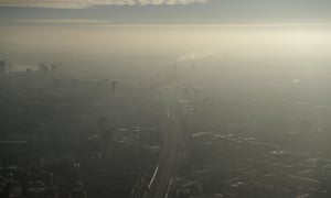 Pollution in central London
