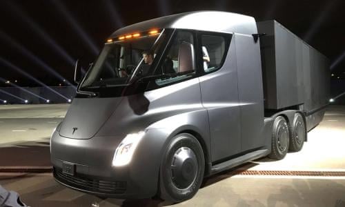 Tesla Unveils The Electric Family Car Of The Future Environment The Guardian Tesla Unveils The Electric Family Car Of The Future Environment The Guardian
