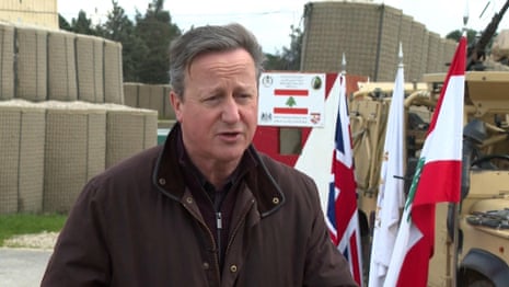 David Cameron: UK could recognise a Palestinian state before a deal with Israel – video