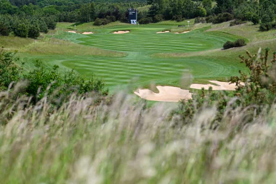 A view of the 13th hole at the Centurion Club.