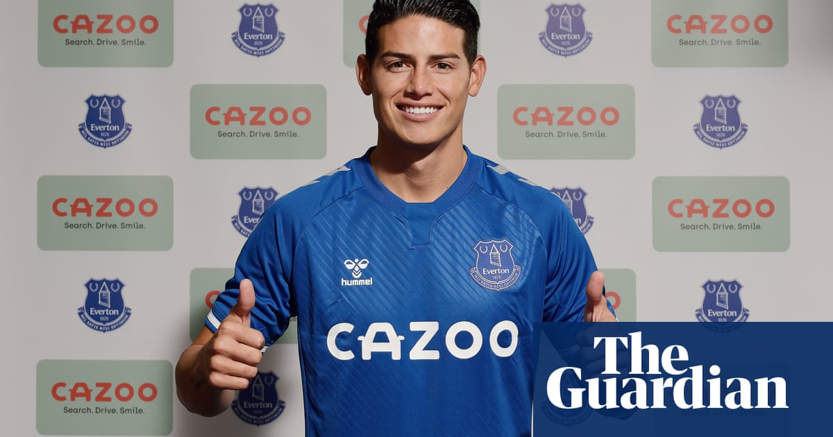 Everton Confirm Signing Of James Rodriguez From Real Madrid For 20m Everton The Guardian