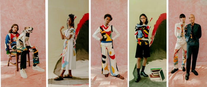 London Fashion Week Spring Summer 2022 The Shows In Pictures Fashion The Guardian London Fashion Week Spring Summer 2022