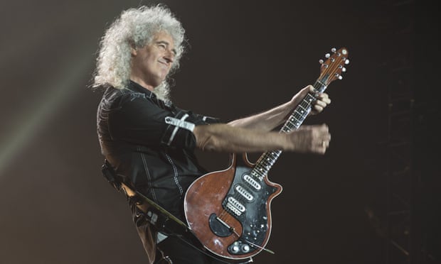 Wish you were hair: Brian May, co-creator of Starmus festival.