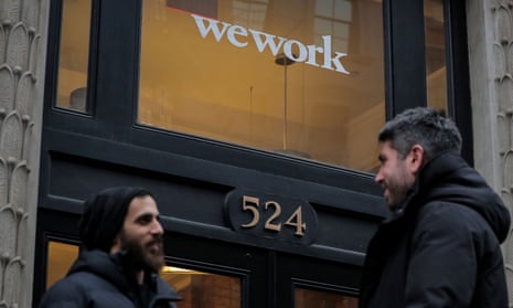 WeWork’s business model, based on short-term revenue agreements and long-term loan liabilities, has faced investor skepticism.