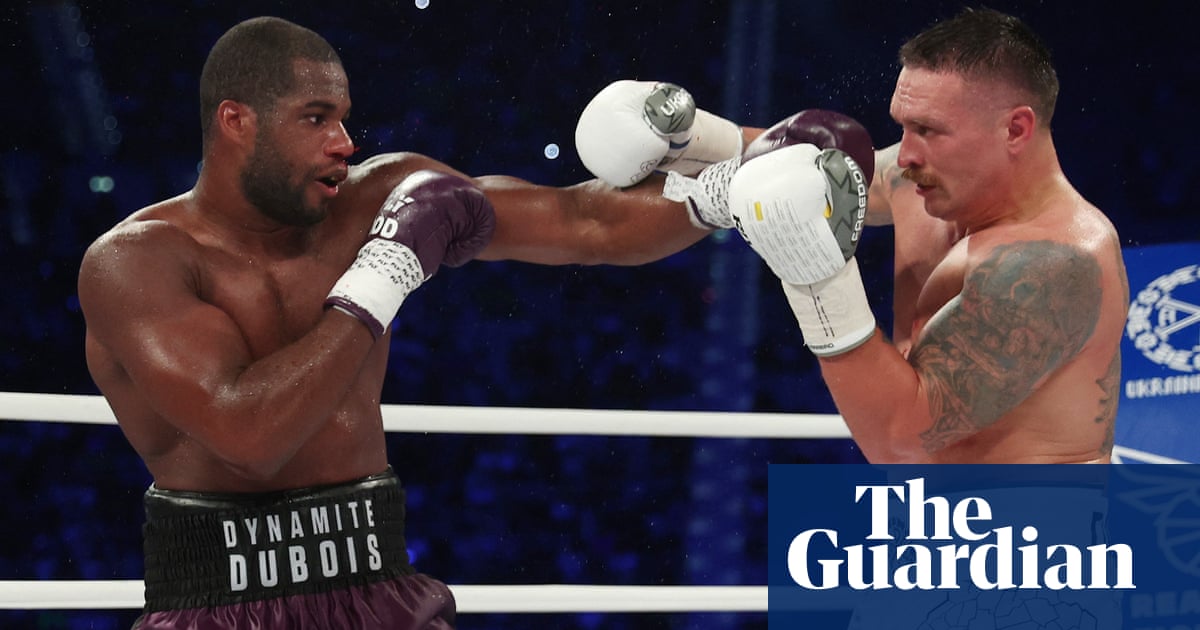 My chance for revenge': Daniel Dubois to fight Oleksandr Usyk at Wembley