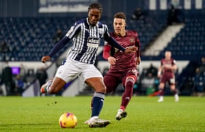 Romaine Sawyers finds his own net after failing to check goalkeeper Sam Johnstone’s position before attempting a backpass.