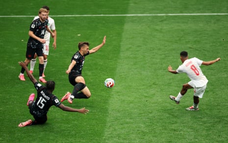 Azzedine Ounahi of Morocco scores his team’s second goal