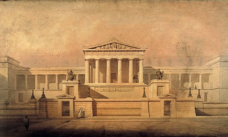 Thomas Hamilton’s design for the Royal High School, Edinburgh, 1831.
