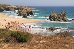 Samoqueira beach, Portugal.