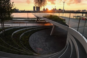 The Tide’s view of the Thames, over what could be a performance space.