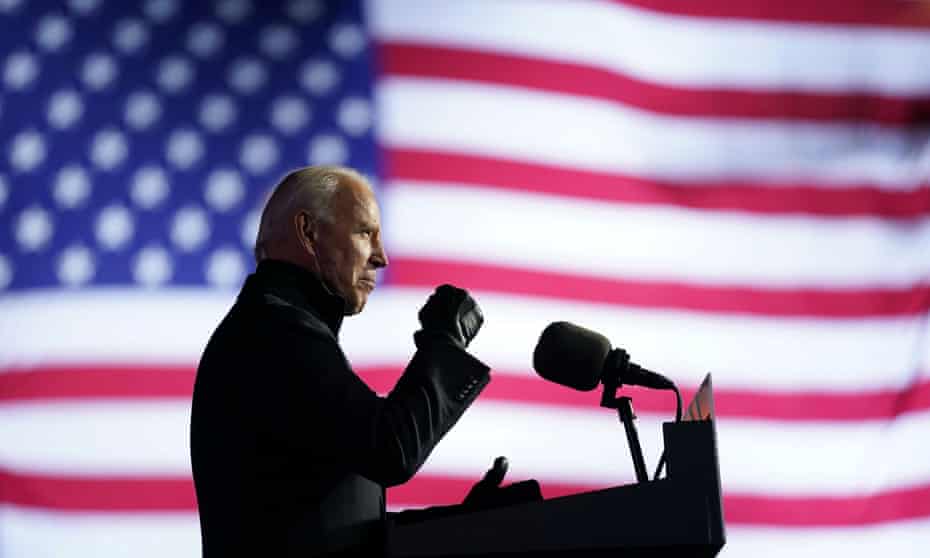 Joe Biden has the weight of the world on his shoulders ...