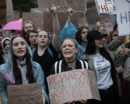 A protest over the bill.