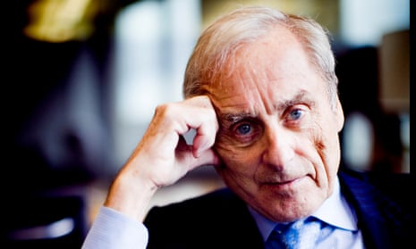 ‘A staunch champion of all the best values of journalism’: Harold Evans.