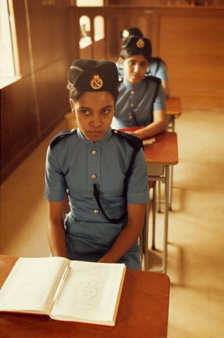 Female police corp, Bahrain, 1975.