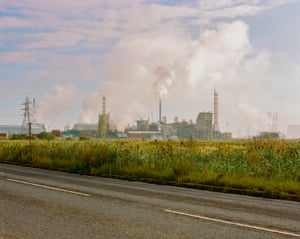 Steel works, Hartlepool, County Durham.
