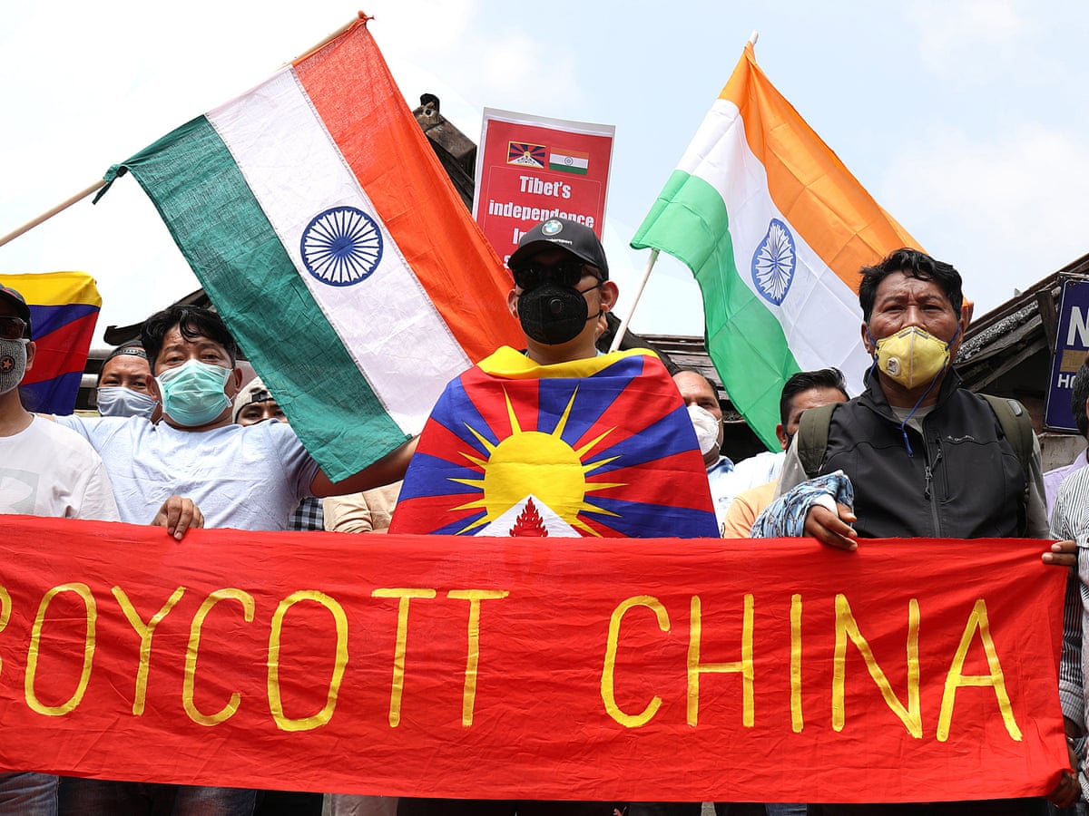 Here's why tensions are running high on India and China's border | India | The Guardian
