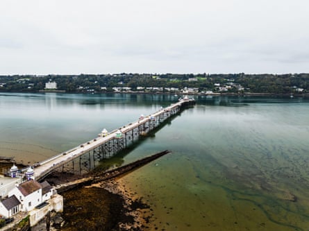 The Pier Master’s House at Garth Pier is now a holiday let.