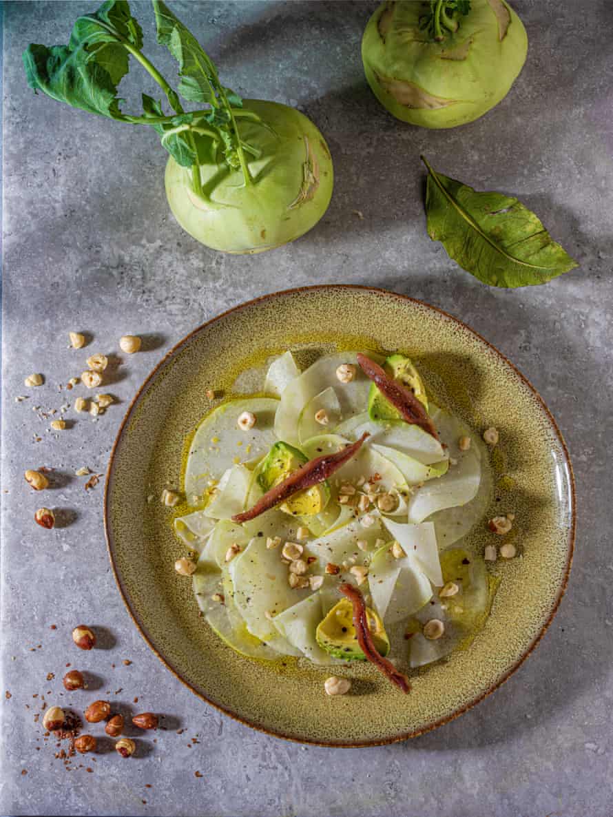 Claire Ptaks Kohlrabi-Avocado-Salat