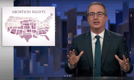465px x 279px - John Oliver on abortion rights: 'A case where voting can have an immediate  and lasting effect' | John Oliver | The Guardian