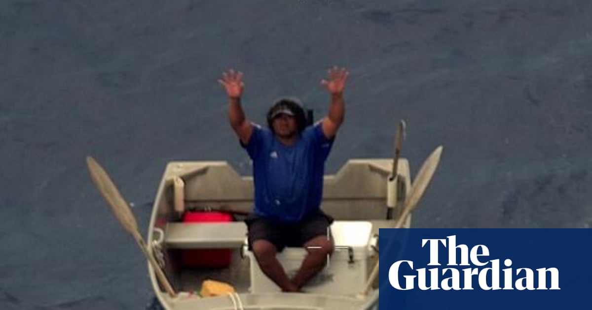 ‘I didn’t lose hope’: how Cook Islands fisher survived eight days lost in the Pacific Ocean