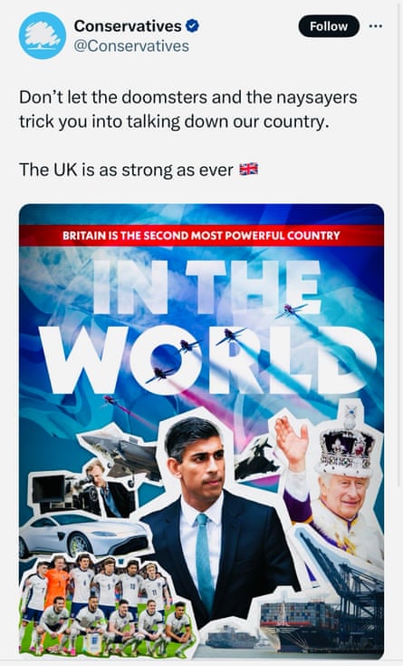 The post as it appeared on X