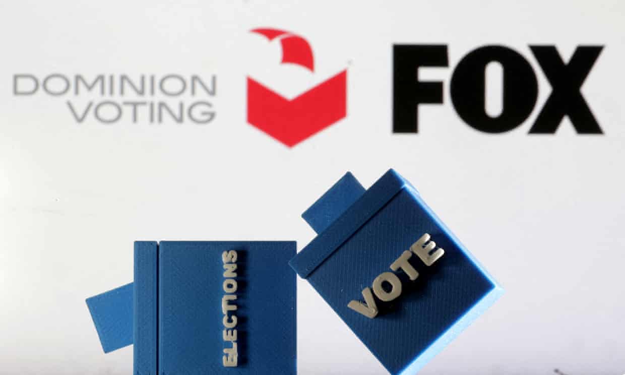 Dominion’s $1.6bn lawsuit against Fox News over 2020 election lies set to begin (theguardian.com)