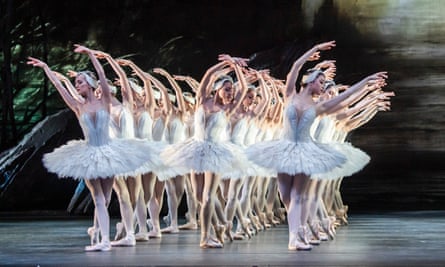 The Royal Ballet perform Swan Lake in March 2020