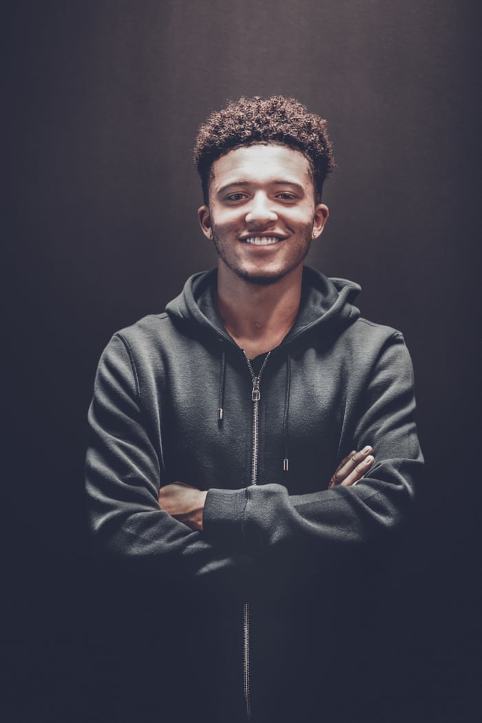 Jadon Sancho It Hasn T Been Easy I Ve Had To Work For This Football The Guardian