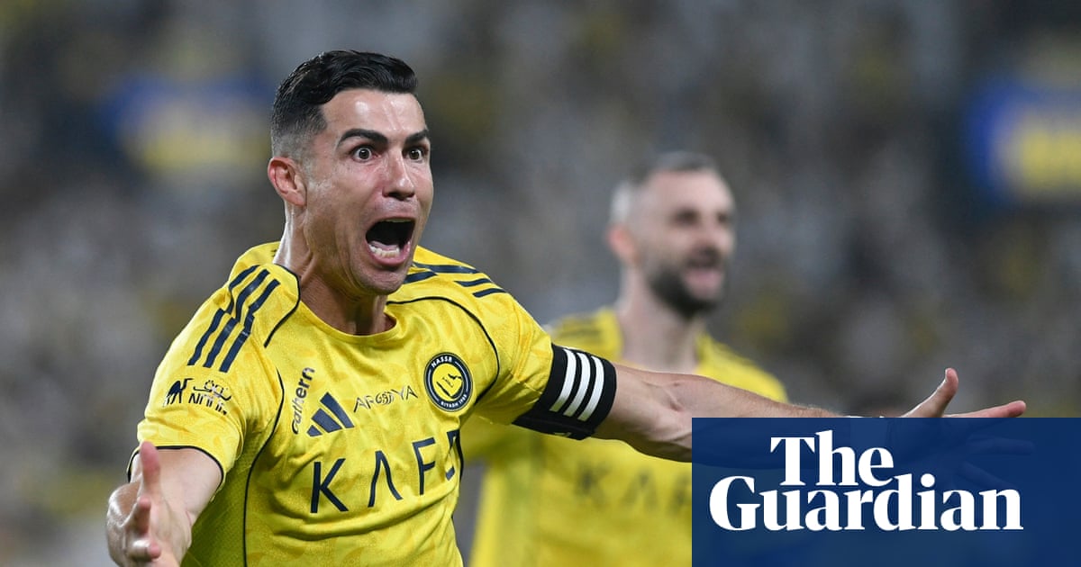 Ronaldo nears first major trophy at Al-Nassr but rivals find it a little too convenient