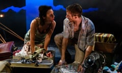 Jo Mousley as Hester and Emilio Iannucci as Johnny in Hello and Goodbye.