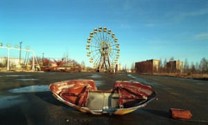 This big wheel is one of Dmitrij Sribnyj’s only memories of Pripyat, from where he was evacuated as a child.