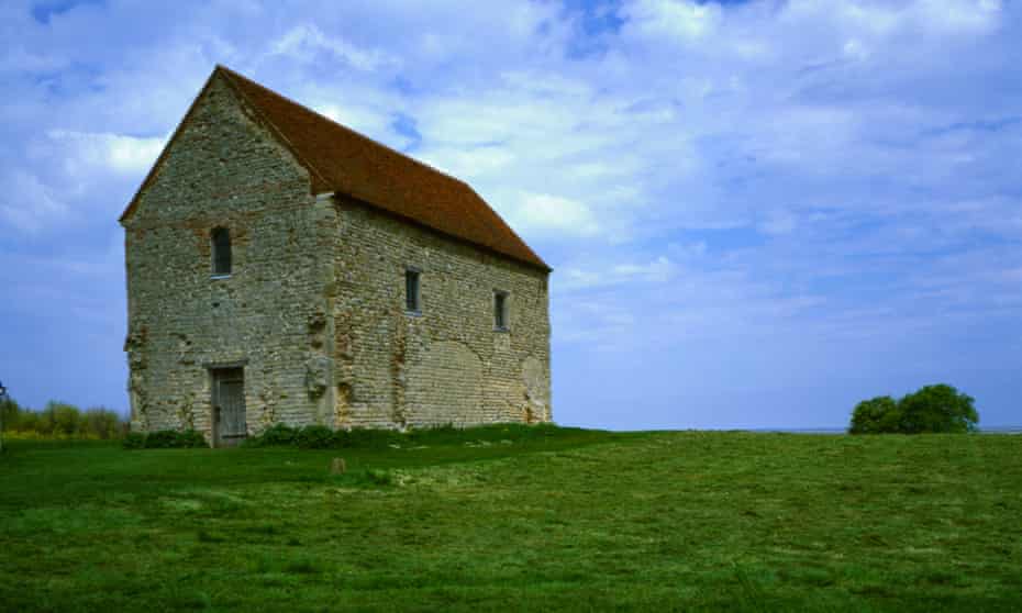 Saxon shore … St Peter’s-ad-Murum near the village of Bradwell-on-Sea, Essex, where Michael Morpurgo lived as a child.