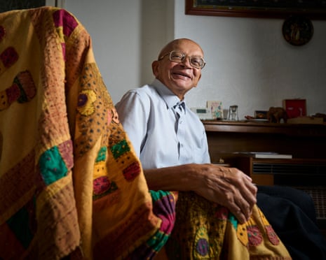 Church exterior and people gathering