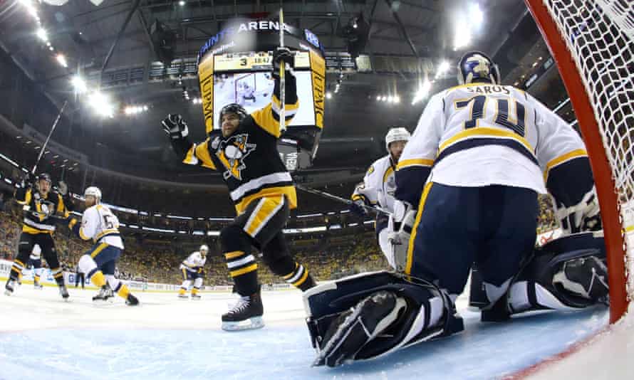 Penguins One Win From Second Straight Stanley Cup After Thrashing Predators Stanley Cup The Guardian Nash Preds 2022 Stanley Cup