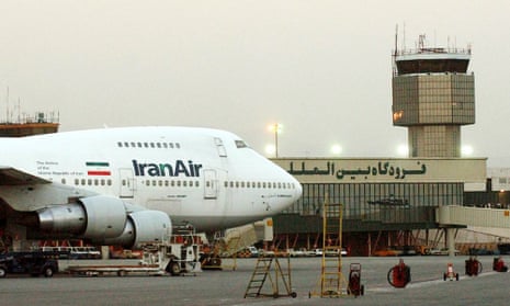 A Boeing 747 of Iran’s national airline is parked at Mehrabad international airport in Tehran in 2003. Boeing could be on the verge of selling as many as 100 more aircraft to Iran.