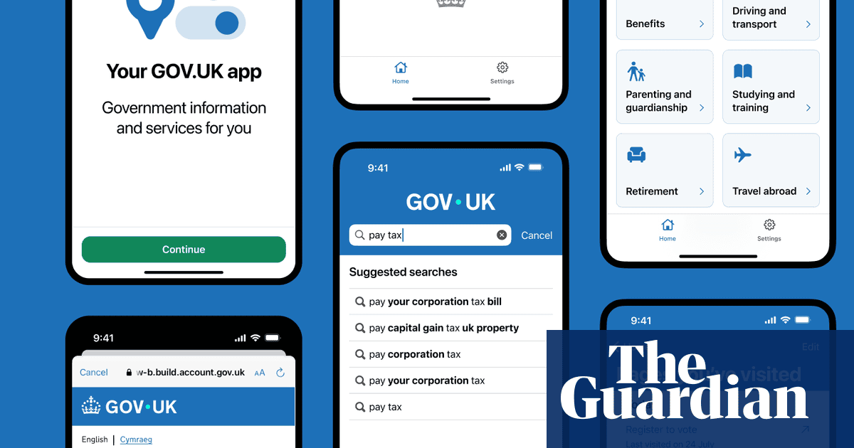 Gov.uk smartphone app to launch with limited functionality