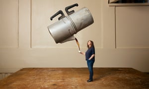 Daily grind: Angela Hartnett with her old coffee percolator.