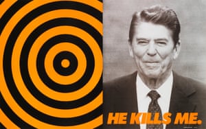Donald Moffett (b. 1955), He Kills Me, 1987