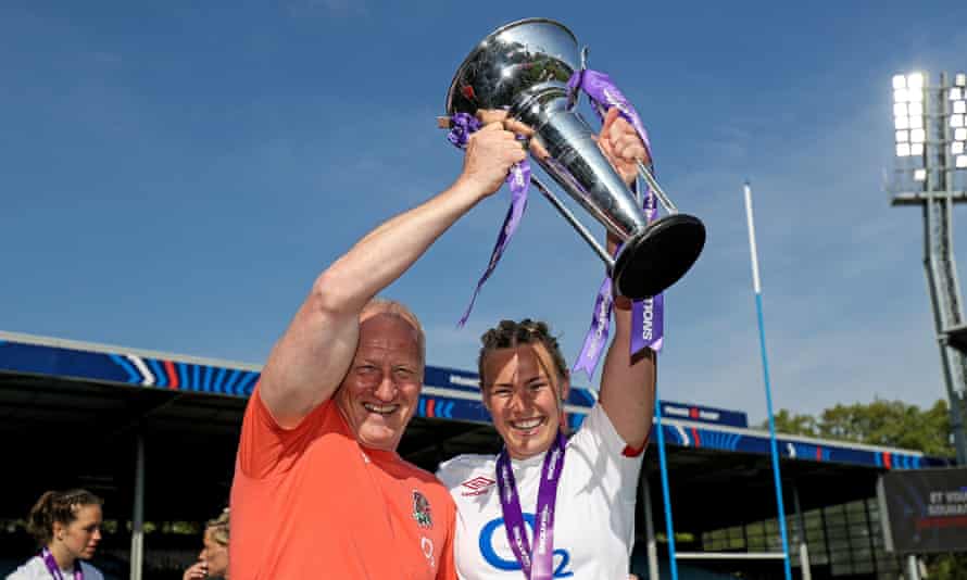 Simon Middleton dan Rosie Galligan mengangkat Kejuaraan Enam Negara