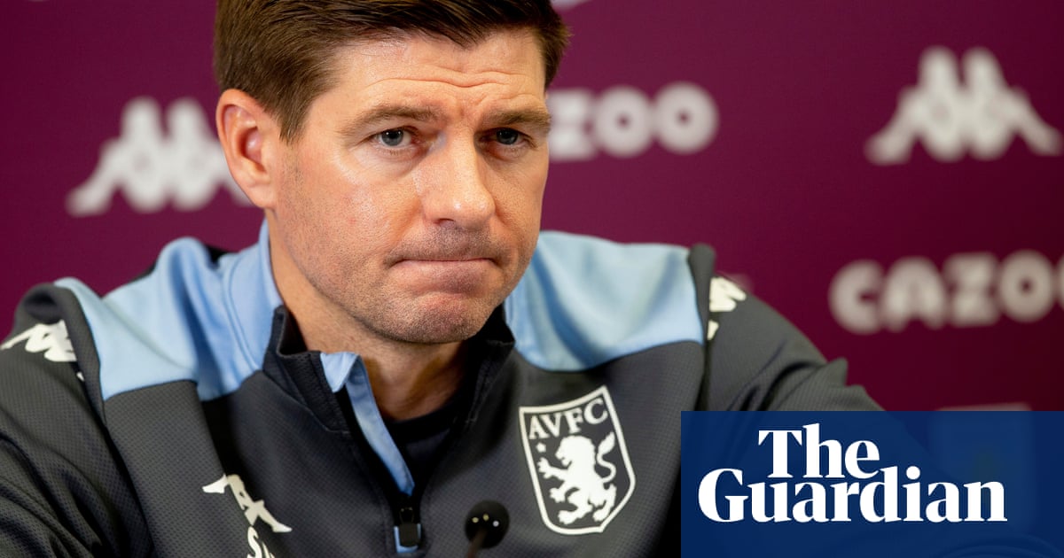 Steven Gerrard to miss two Aston Villa games after positive Covid test
