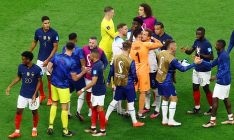 England 1-2 France: World Cup 2022 quarter-final – as it happened | World Cup 2022 2 Lloris consoles Kane.