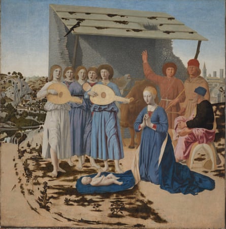 ‘Polished up as if it was for sale at Frieze Masters’ … the painting after the restoration.