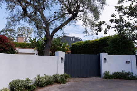 View of the front entrance of a house