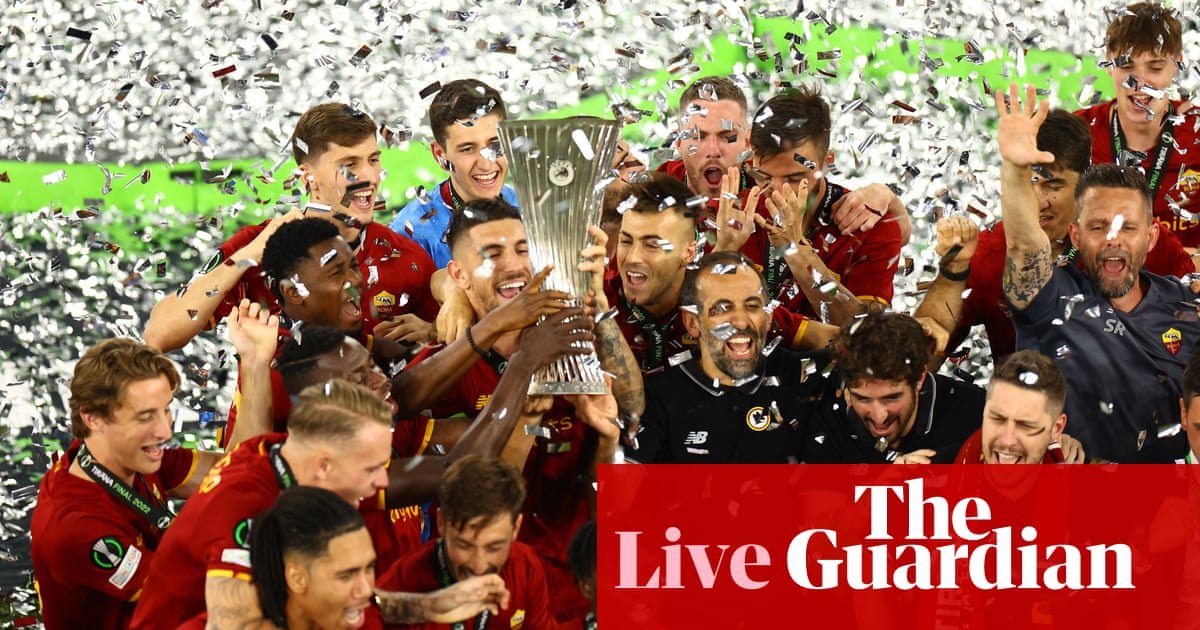 Roma 1-0 Feyenoord: Europa Conference League final – as it happened!