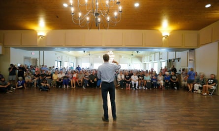 Beto O’Rourke has drawn crowds across Texas’s 254 counties.