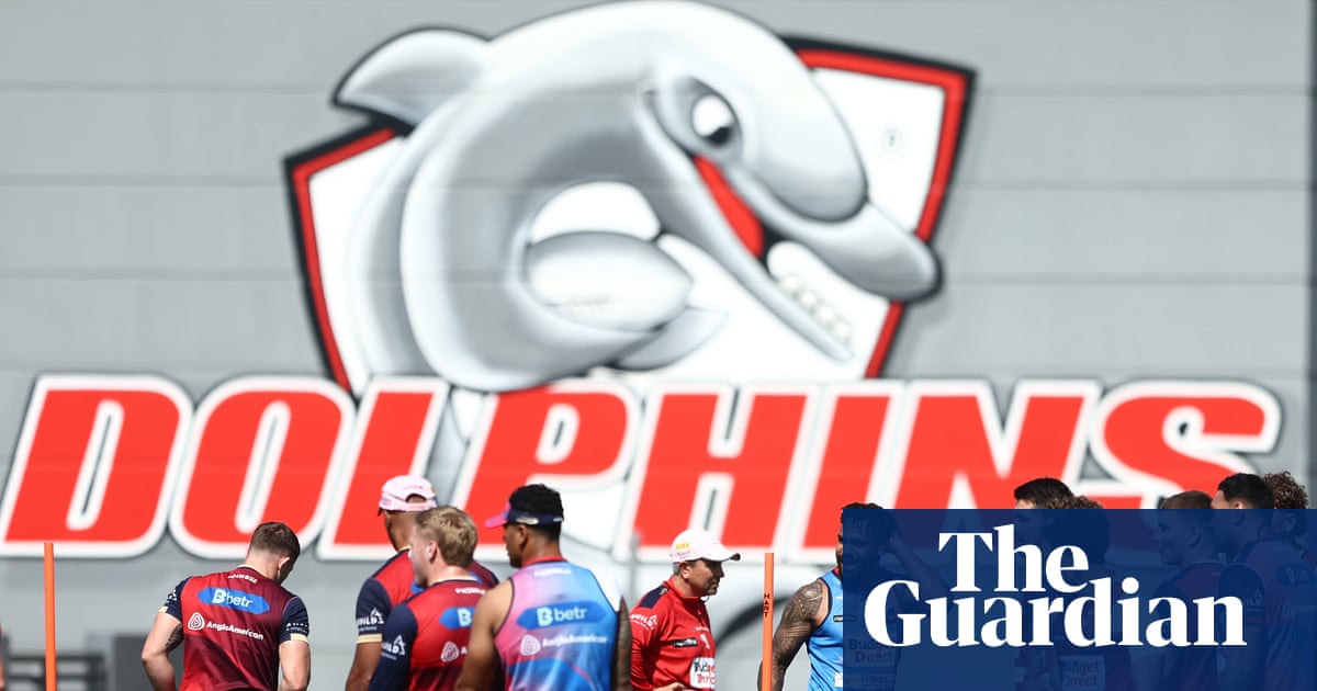 Dolphins’ NRL title bid after just four years of existence makes waves in UK | Jack Snape