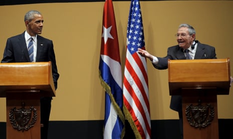 Cuban President Raul Castro answers a question.