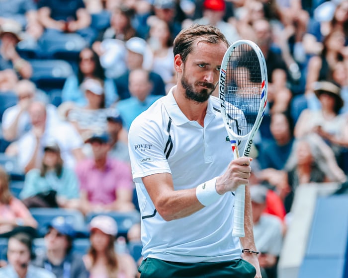 US Open tennis 2026: Medvedev v Tiafoe, Alcaraz sees off Paul, Sabalenka and Noskova win on day eight – live